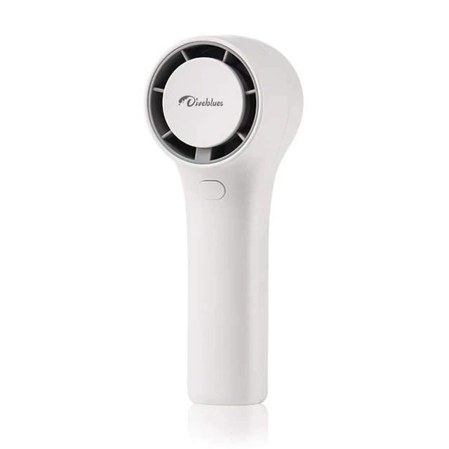 Diveblues Mini Portable手提 (渦輪式) Cooling Fan Usb w/Rechargeable Battery (White) #DCDBLN606-01