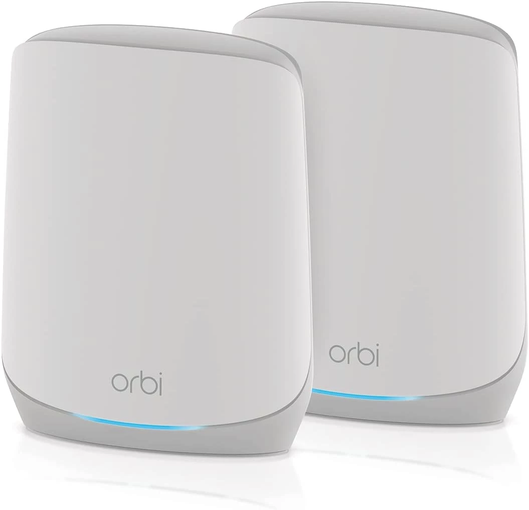 Netgear Orbi RBK762S AX4200 Mesh WiFi 6 專業級三頻無線路由器 (兩隻套裝)