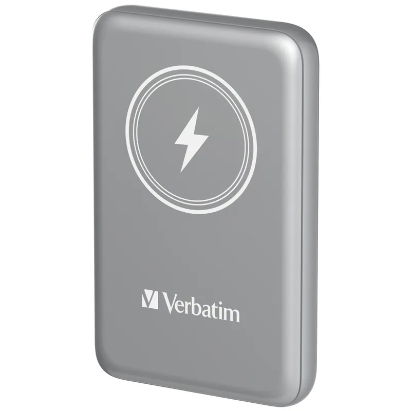 Verbatim MCP-10 PD3.0 20W 10000mAh 無線磁吸行動電源 (灰色) #32249