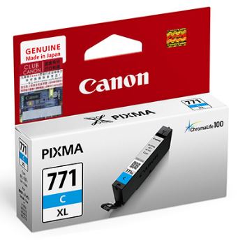 Canon CLI-771XL C Original Cyan ink Cartridge (High Capacity)