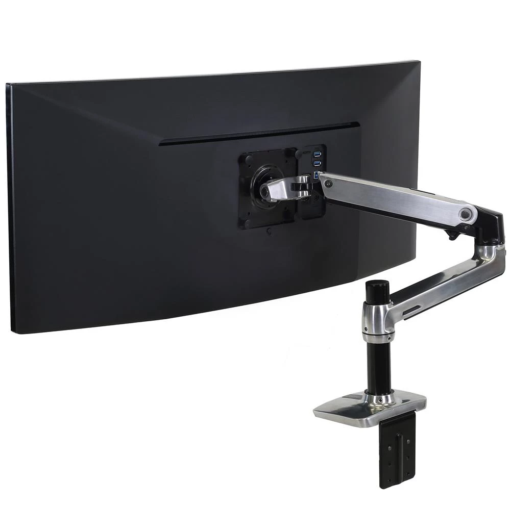 Ergotron LX Desk Mount LCD Arm (Silver) #45-241-026