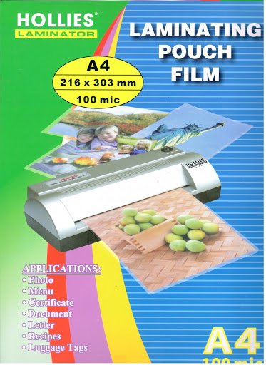 Hollies 100sheets/ 125micron Laminating Film A4