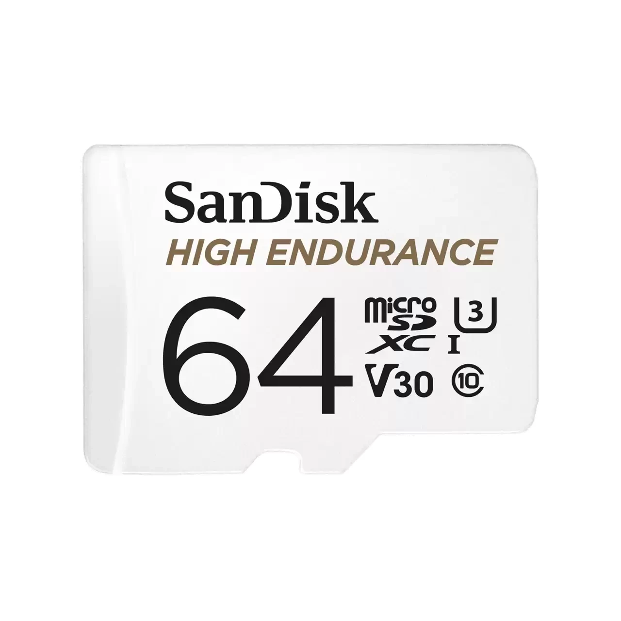 Sandisk High Endurance 64Gb MicroSDXC UHS-I Memory Card