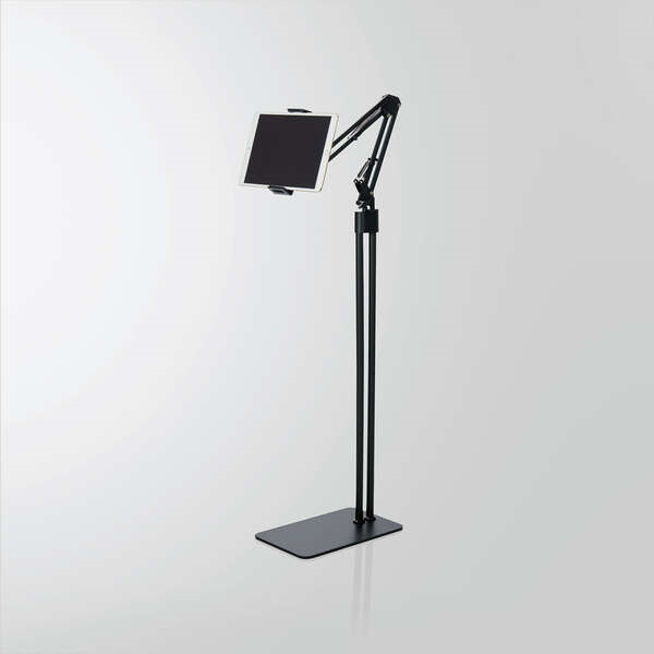 Elecom Z-arm Floor-Standing Stand For Tablets (Black) #TB-DSZARMFBK
