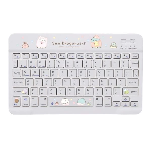 Animation Workshop Sumikko Gurashi Chinese 3in1 Wireless Mini Keyboard (White)