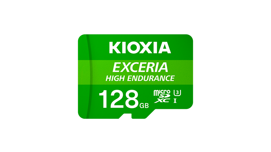 Kioxia Exceria High Endurance 128Gb (V30, UHS-I_U3, 100Mb/s) MicroSDXC Card w/Adapter #LMHE1G128GG2