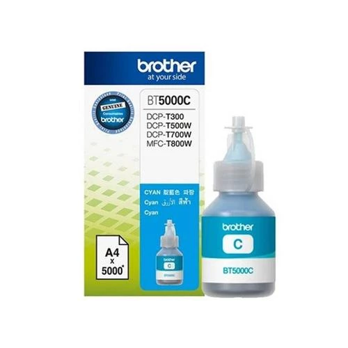 Brother BT5000 靛藍色原廠墨水瓶 #bT5000c