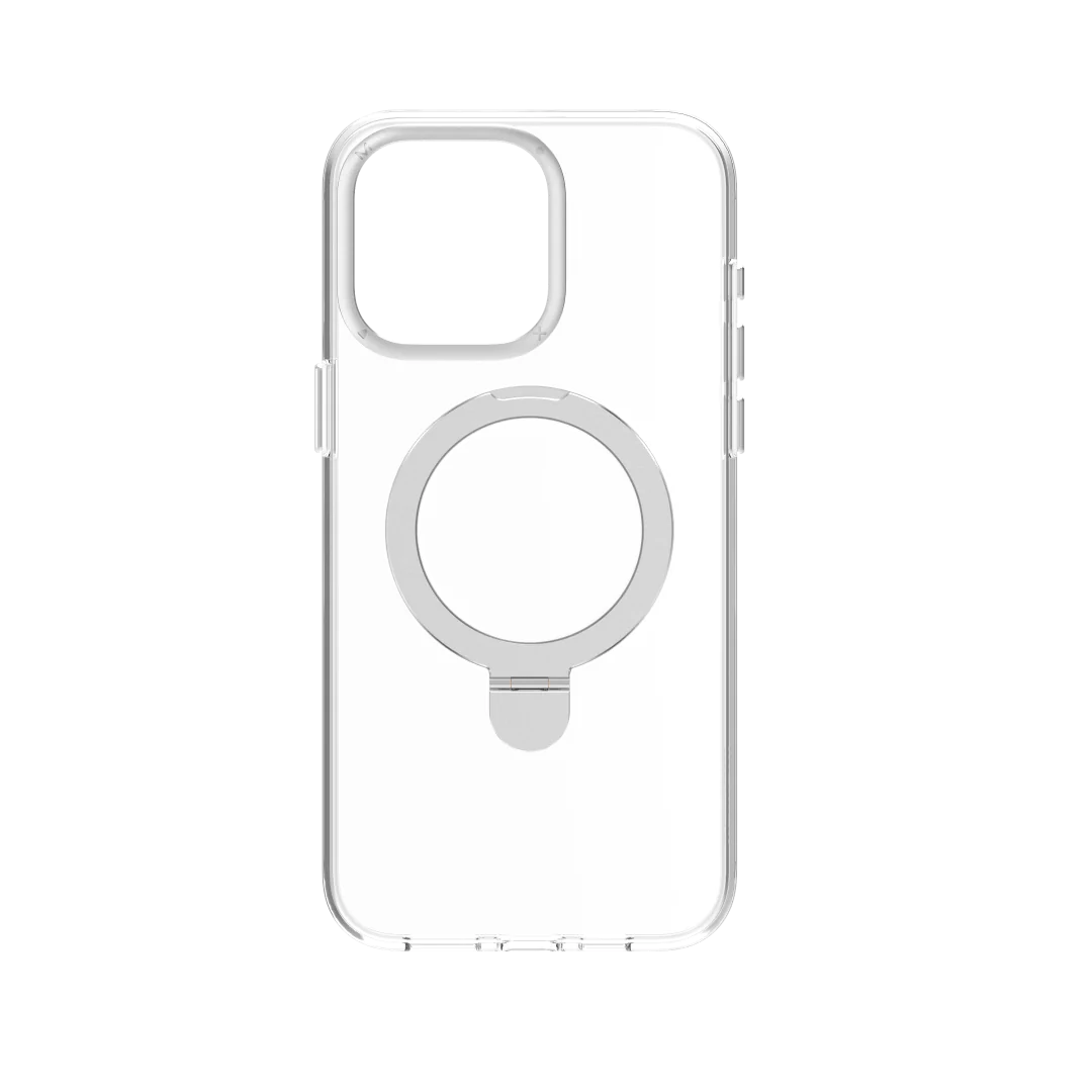 MOMAX CaseForm Flip iPhone 15 Pro Magnetic case (Transparent) #MAAP23MT