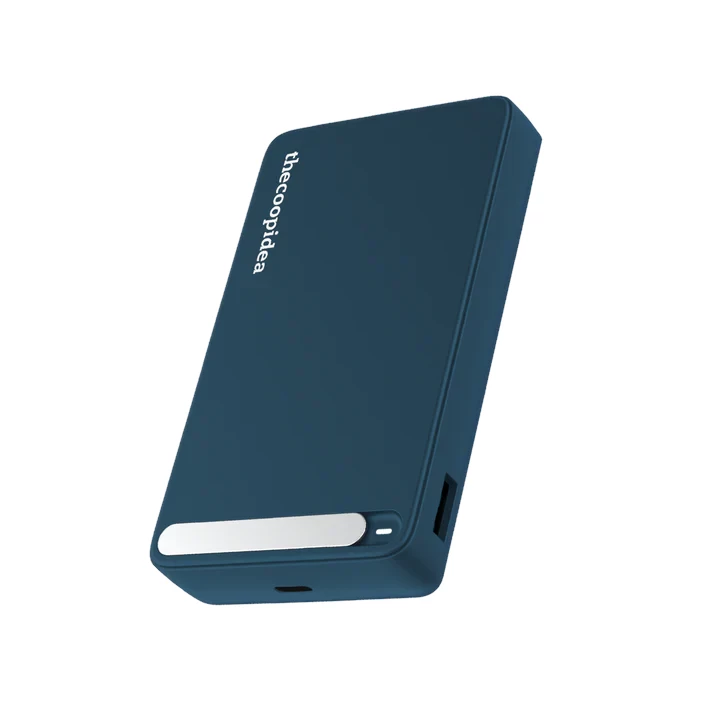 thecoopidea STACK PRO 10000mAh Magnetic Wireless Power Bank (Navy)