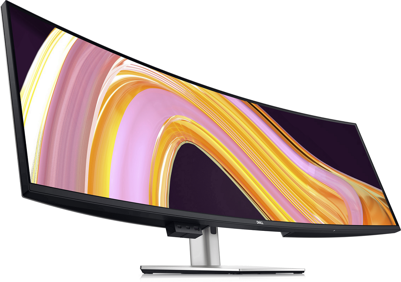 Dell UltraSharp U4924Dw 49"(wide) Curved QHD iPS LED Panel w/HDMI+DP+Type-C ,Speaker, Usb Hub #U4924Dwb