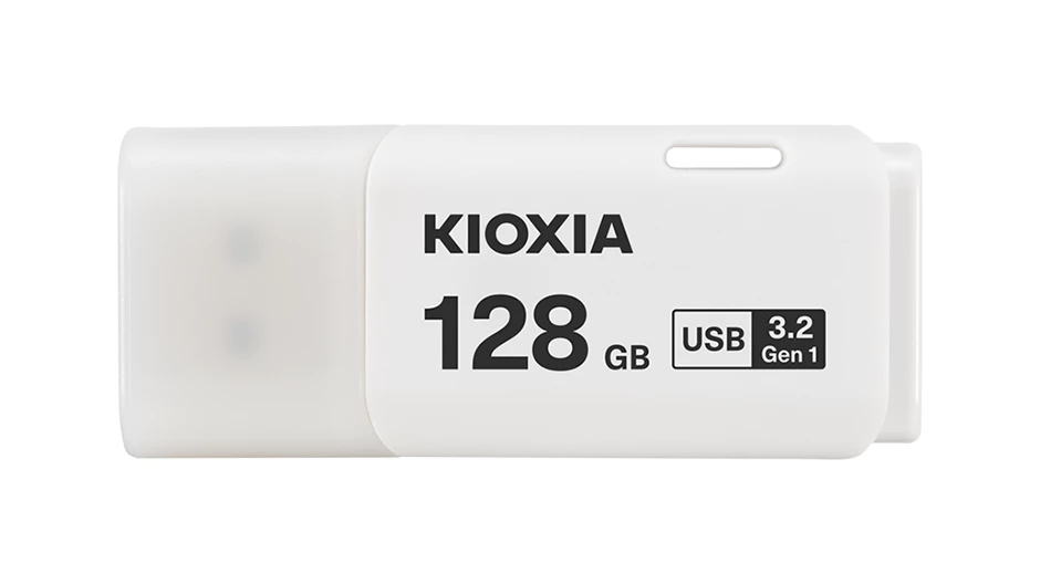 KIOXIA(Toshiba) U301 128Gb Usb3.2 Flash Drive (White)