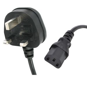 Choice 13A to IEC Computer Power Cable 3m 10ft