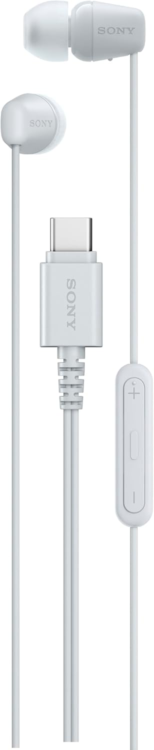 Sony iER-EX15C USB-C 有線入耳式耳機 (白色) #iER-EX15C/wz