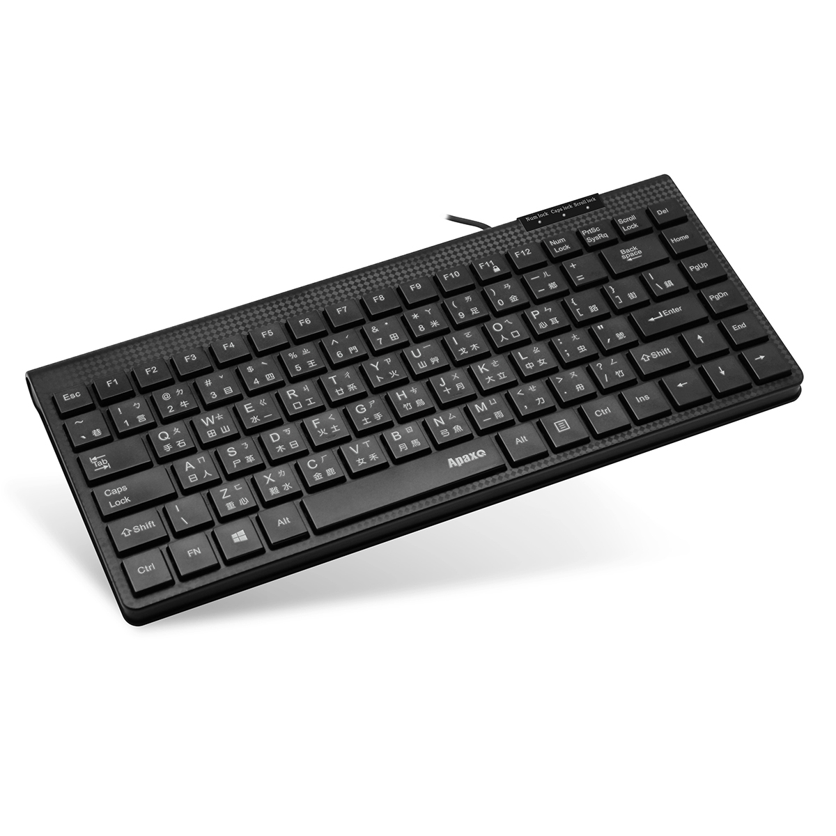 ApaxQ KB51 有線中文 Mini-鍵盤 (黑色) #KB51-B