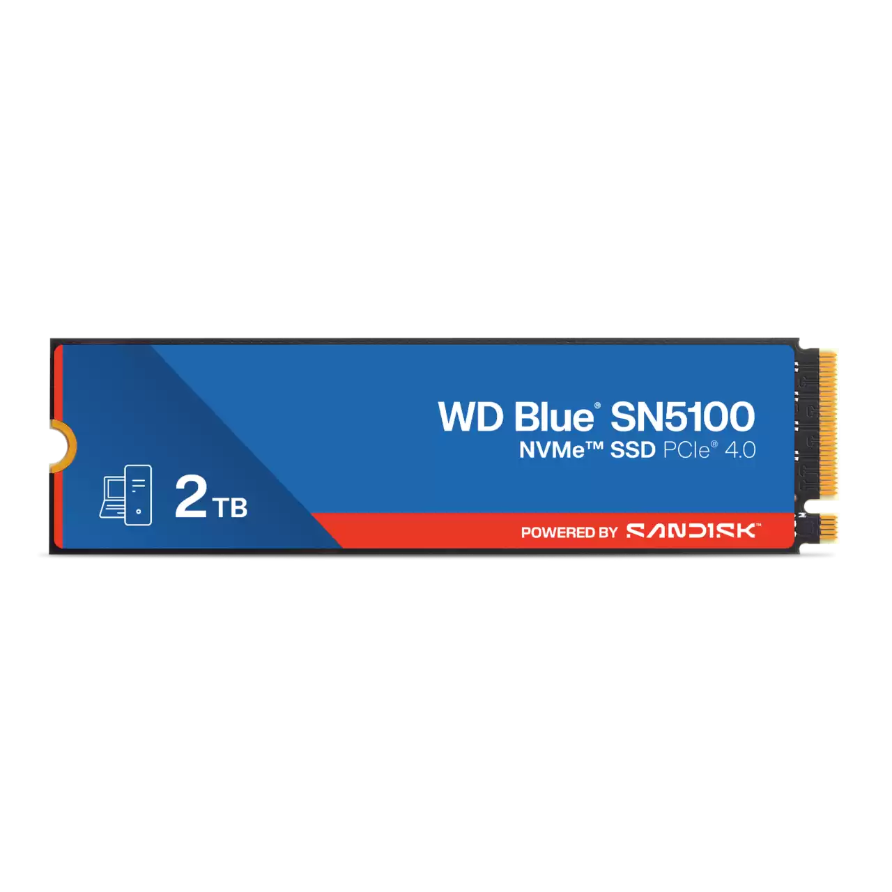 Sandisk WD Blue SN5100 2Tb PCIe 4.0 NVMe SSD M.2 2280 固態硬碟 #WDs200T5b0E-00CPE0