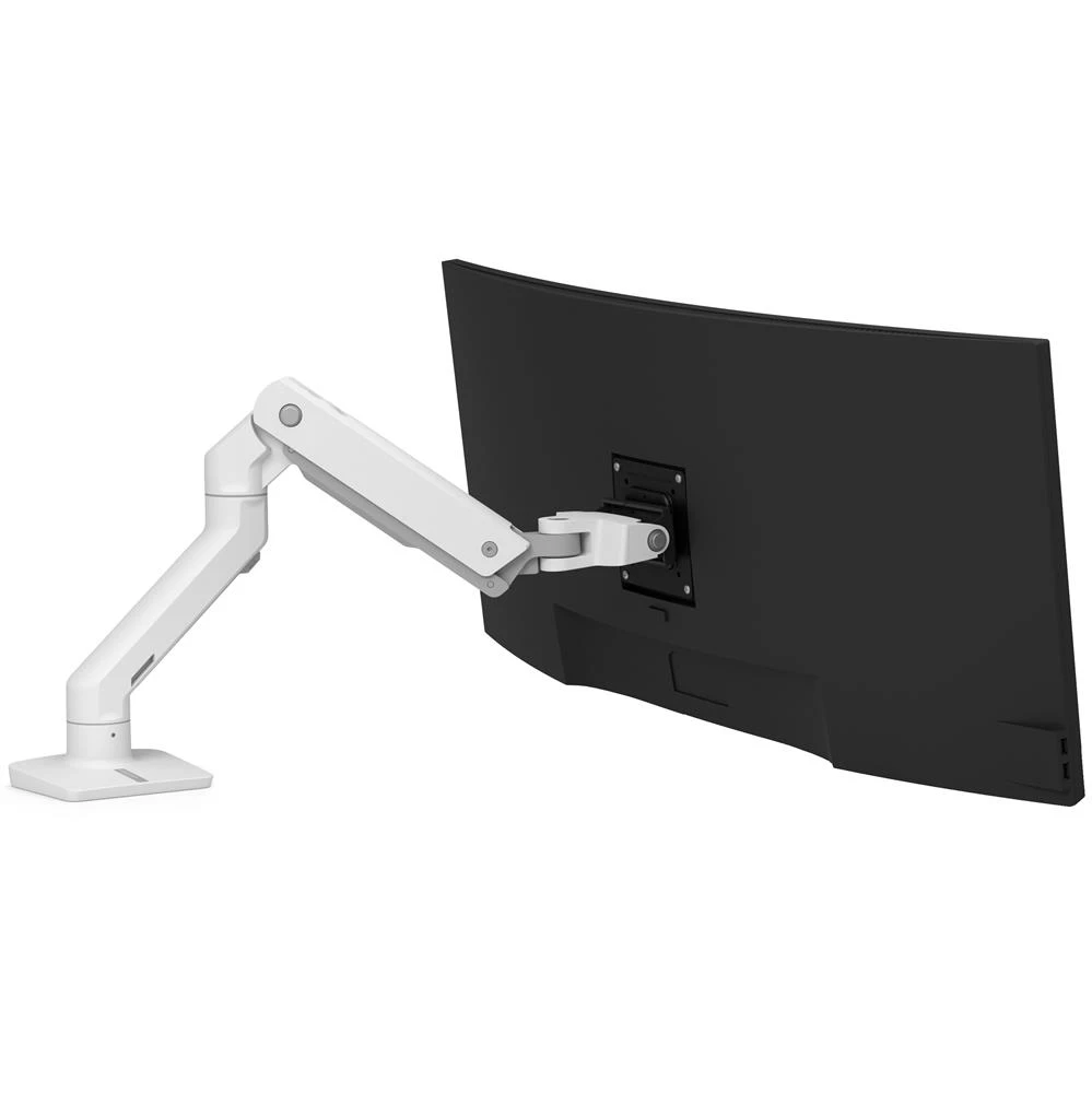 Ergotron HX Desk Heavy Duty Monitor Arm (White) #45-475-216