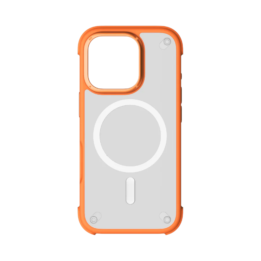 MOMAX CaseFORM Air iPhone 16  Pro Max Magnetic Case (Orange) #MUAP24XLM