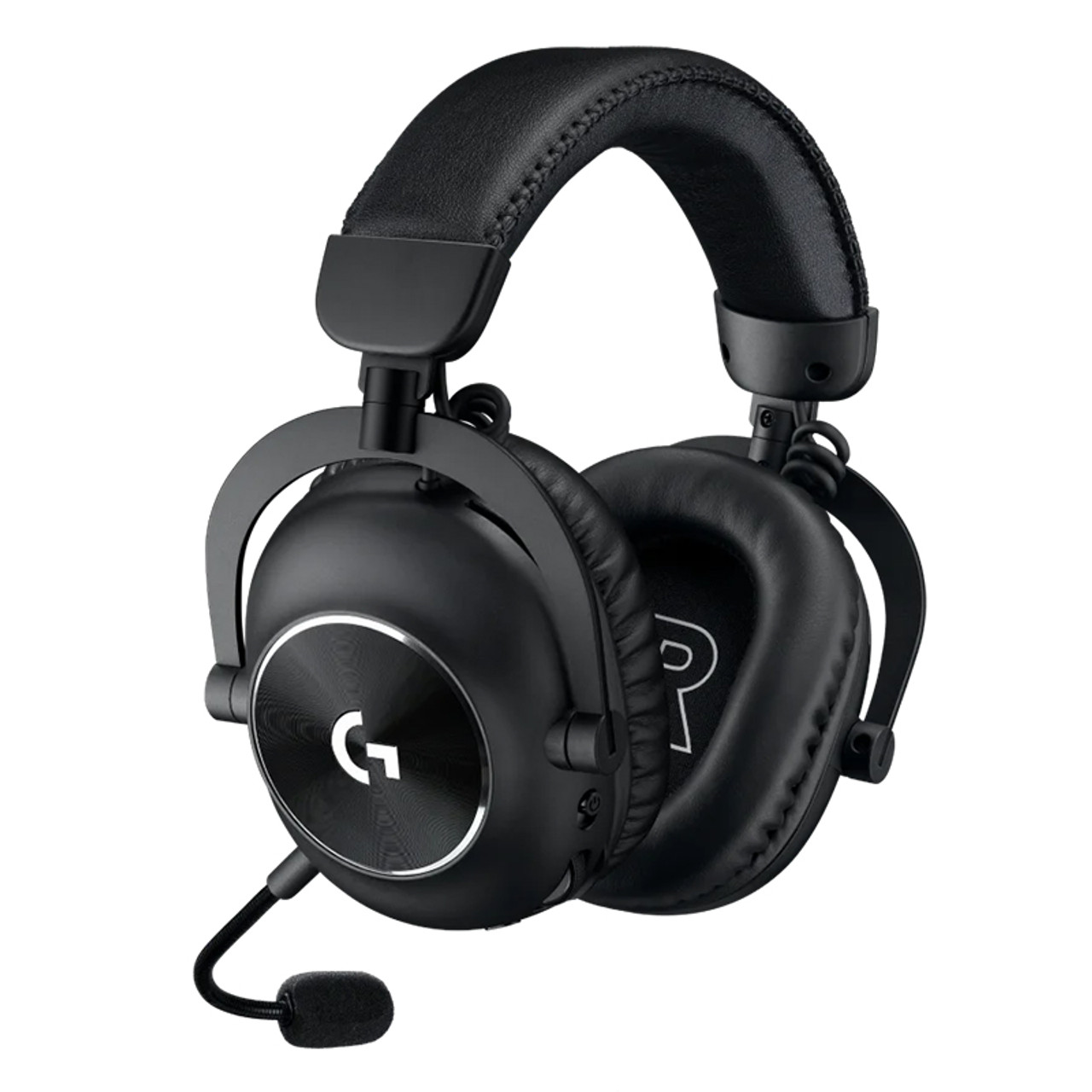 Logitech G Pro X 2 Lightspeed 7.1 Sound Wireless HeadPhone Bluetooth+3.5mm+Usb w/Mic (Black) #981-001264