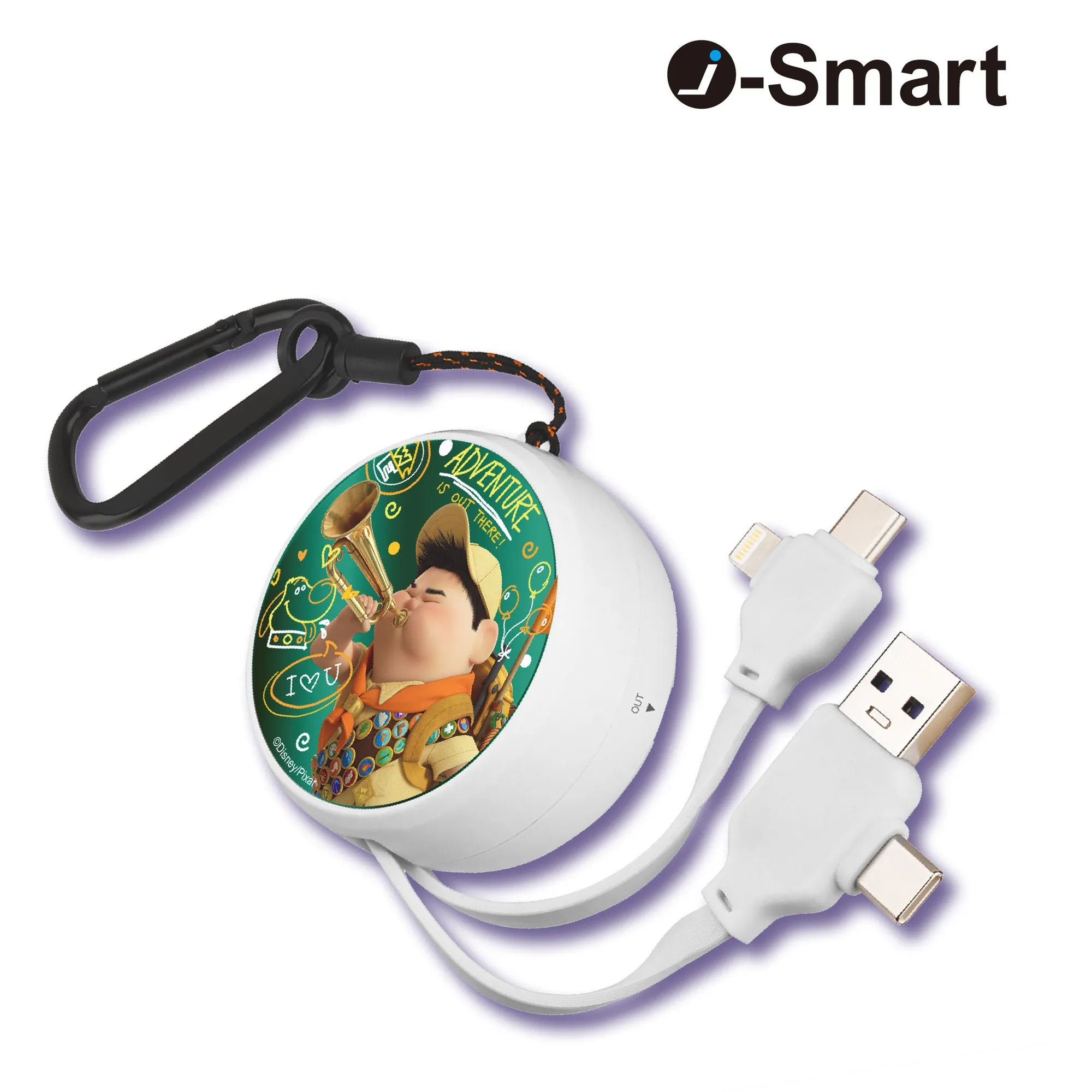 iSMART Disney Russell (沖天救兵小羅) 4合1快充充電線  #4811049