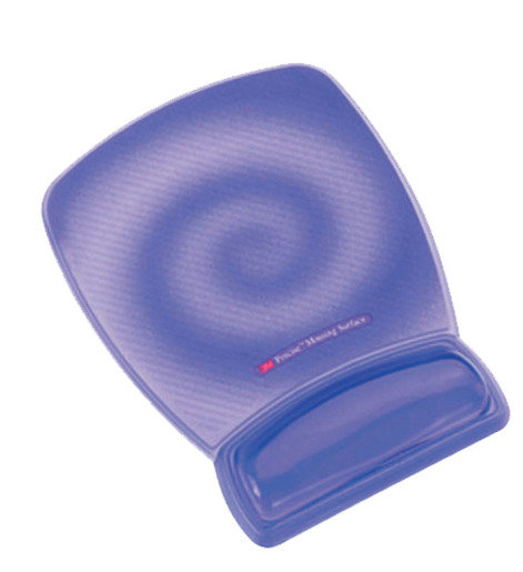3M Precise Mouse Pad with Gel-filled Wrist Rest (Purple) #MWJ309PP