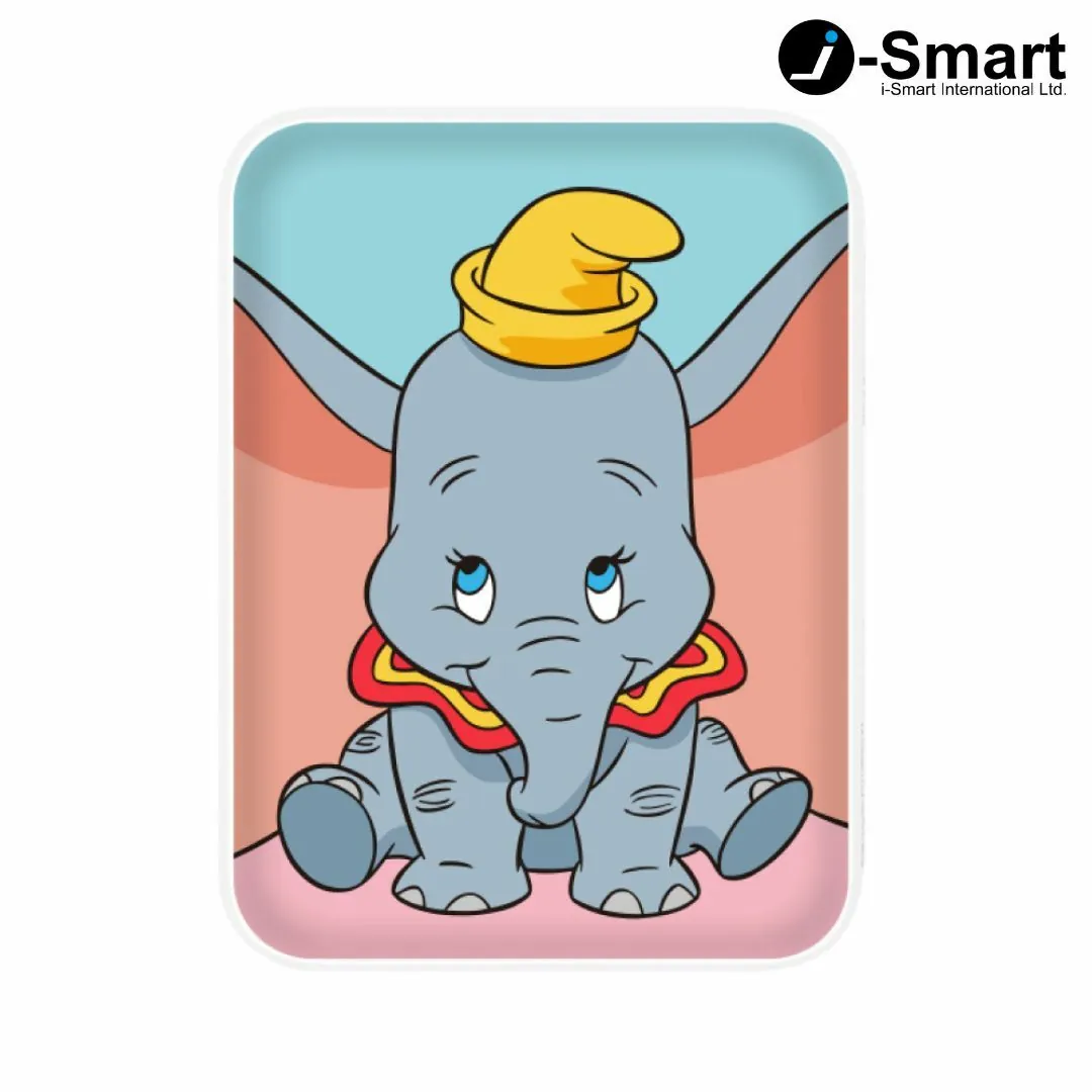 iSmart Disney Dumbo QC3.0+PD 10000mAh Mobile Rechargeable Battery 快充Power Bank - 小飛象 #4810650