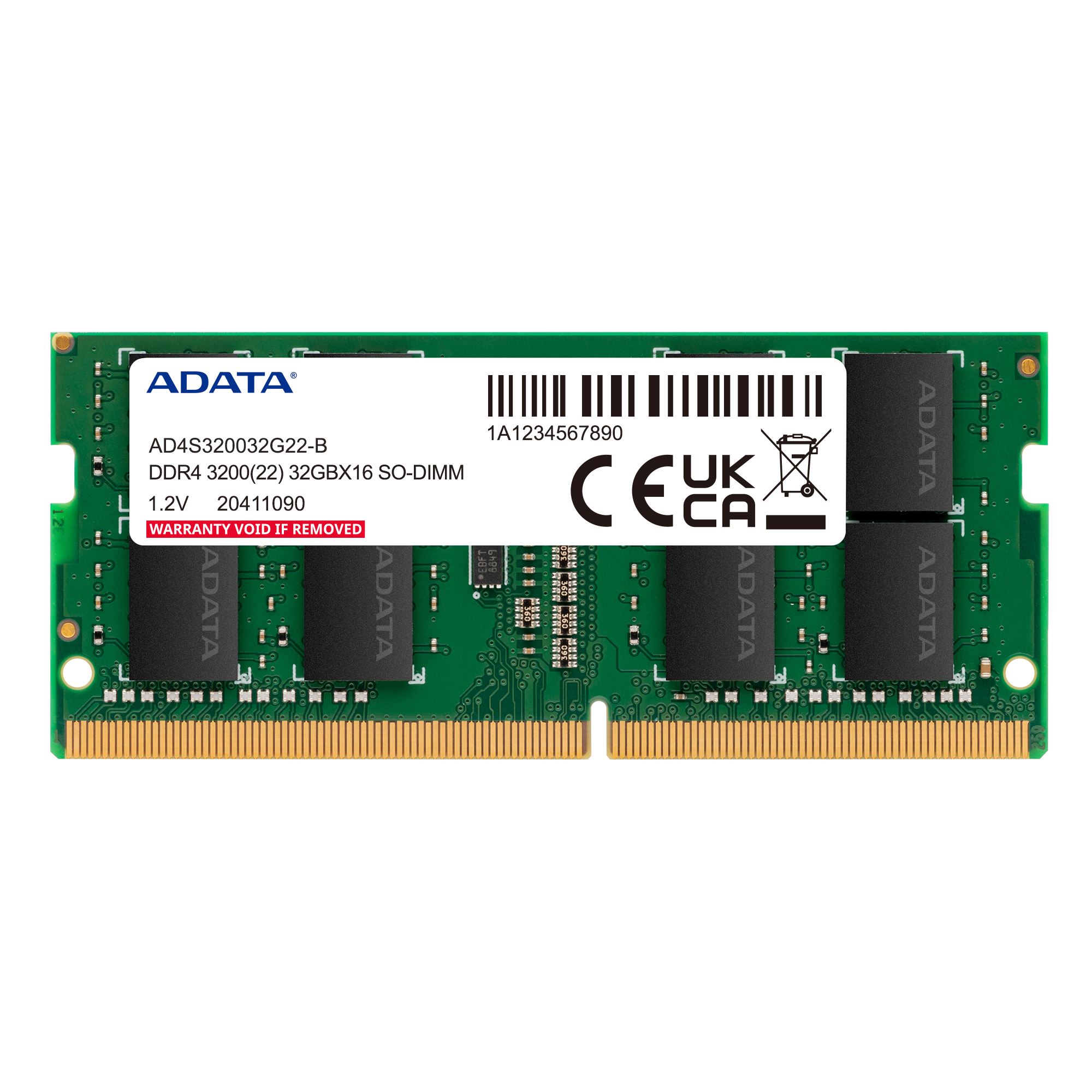 AData Premier 16Gb DDR4-3200 手提電腦記憶體  #AD4s320016g22-sgN (RM-AN4F16)