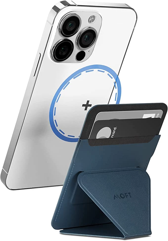 Moft Snap-on MagSafe 磁吸手機支架 (藍色) #Ms007Ms-1-bU2021
