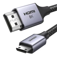 Ugreen 8K 1米  Mini HDMI轉HDMI 雙向傳輸線 #15514