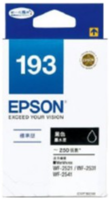 Epson 193 黑色原廠墨水盒 #T193183