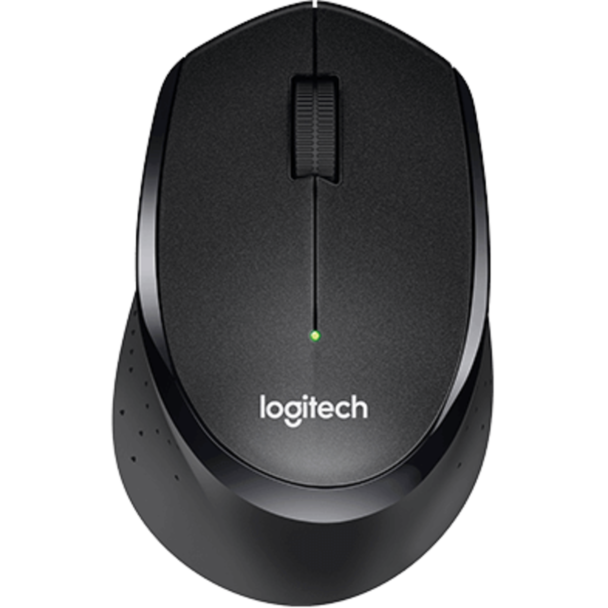 Logitech M331 Silent Plus Optical Cordless Mouse (Black)