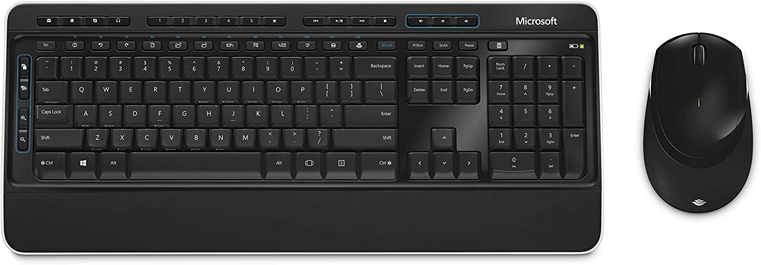 Microsoft Desktop 3050 Chinese Cordless Keyboard and Mouse Combo