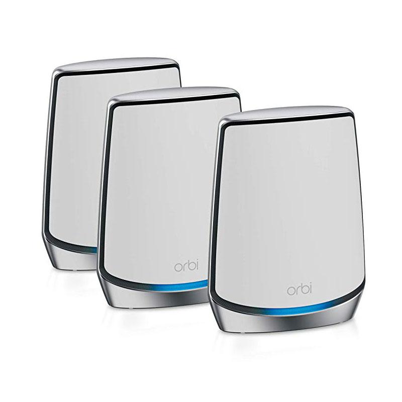Netgear Orbi RBK853 AX6000 Mesh WiFi 6 TriBand Gigabit Router (3pack)