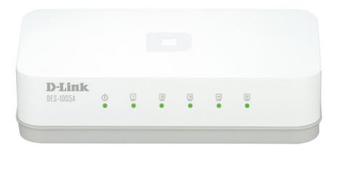 D-Link DES-1005A 5port 10/100 Switch 網絡交換器