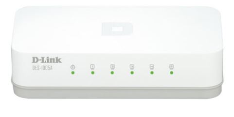 D-Link DES-1005A 5port 10/100 Unmanaged Network Switch