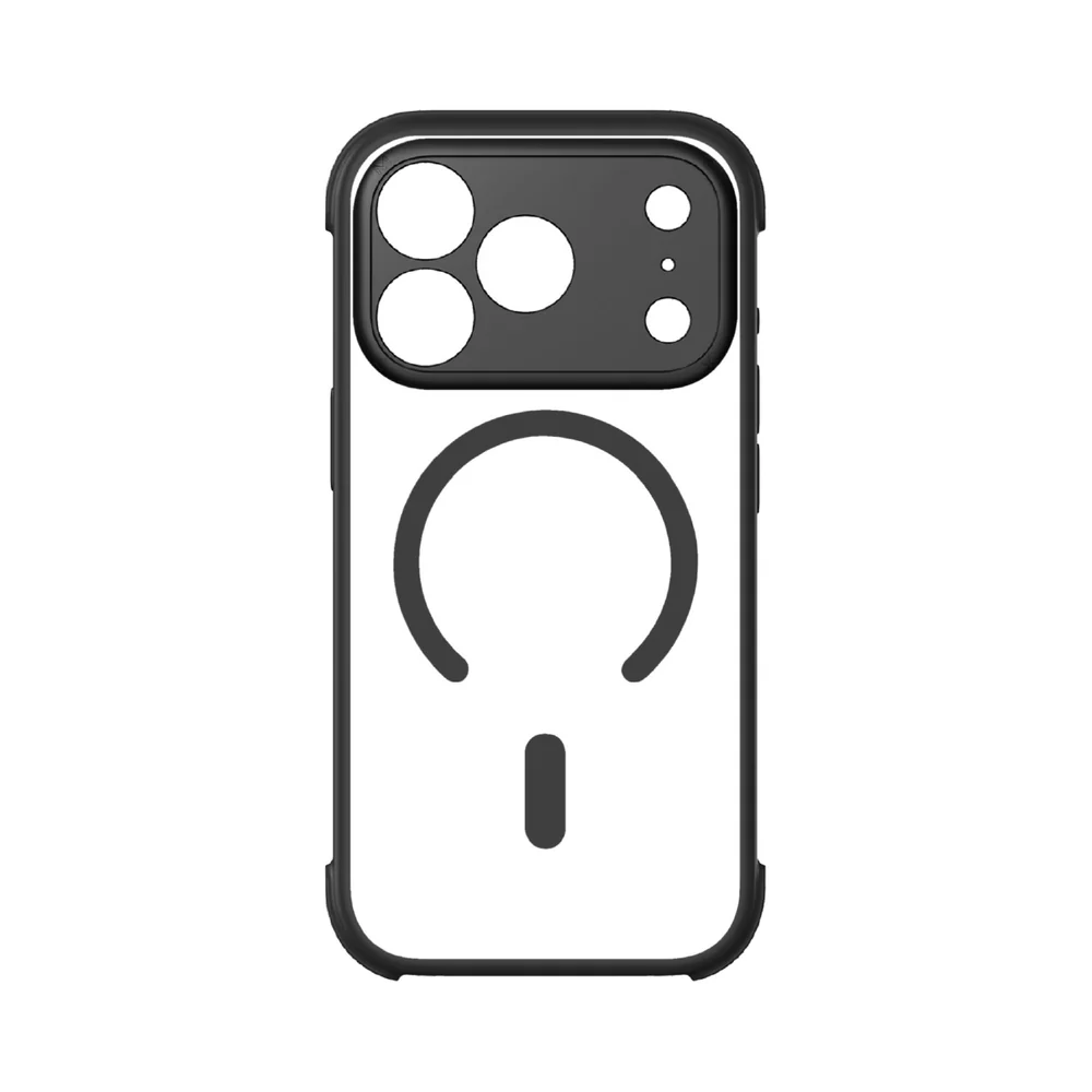 MOMAX CaseFORM Air iPhone 17 Pro Max Magnetic Case (Obsidian Black) #MAAP25MD