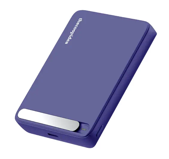 thecoopidea STACK+ 5000mAh 磁力無線充電行動電源 (紫色)