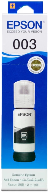 Epson 003 黑色原廠墨水瓶 #C13T00V100