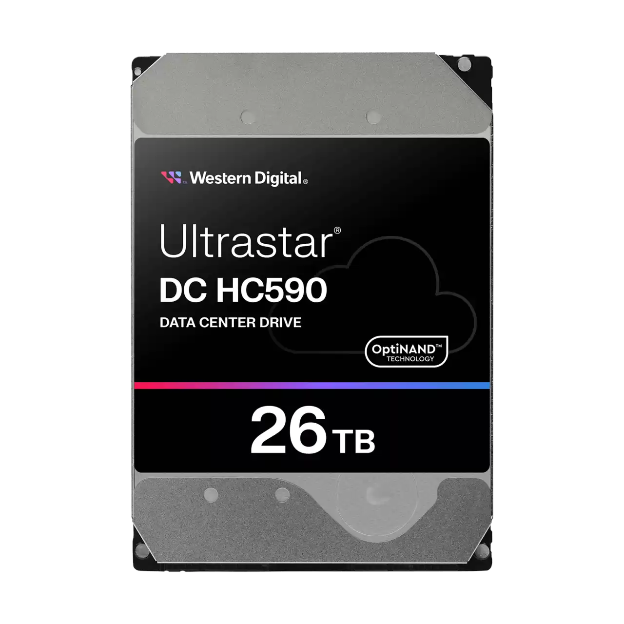 Western Digital Ultrastar-HC590 26TB SATA-3 HDD -512Mb 7200rpm 3.5" (7x24) #0F65672 (WUH722626ALE6L4)