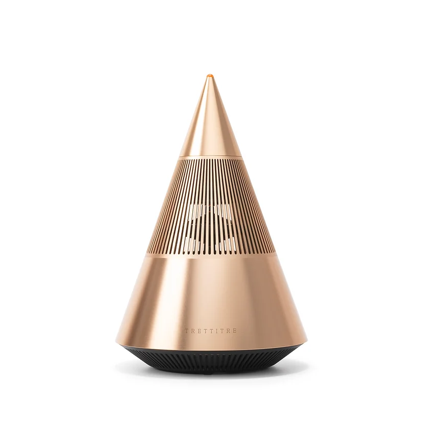 Trettitre TreSound Mini Cordless Speaker Bluetooth V5.x Rechargeable (Gold) #FPTTM-04