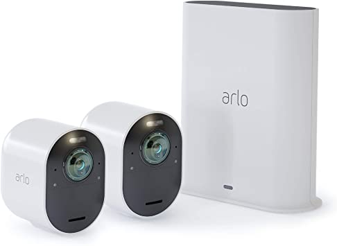 Arlo Ultra 4K UHD Wire-Free Security IP Network Camera (2 Camera Package)