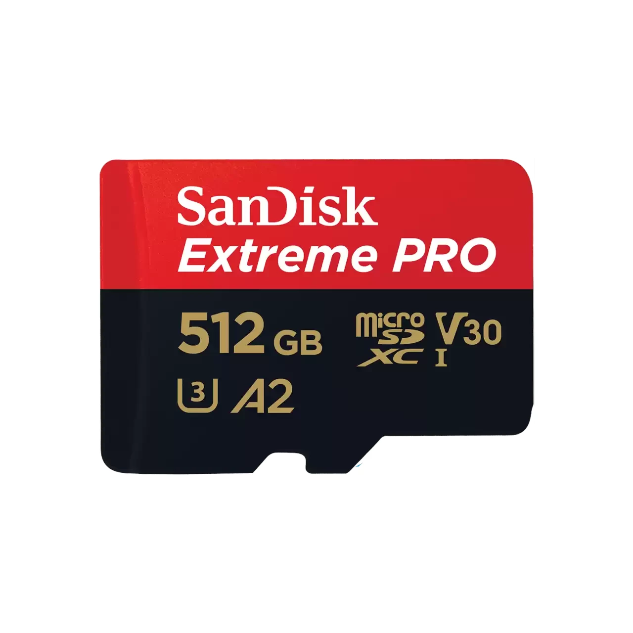 Sandisk Extreme Pro 512Gb MicroSDXC UHS-I Card #SDSQXCD-512G