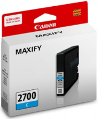 Canon Pgi-2700XL C Original Cyan Ink Cartridge (High Capacity)