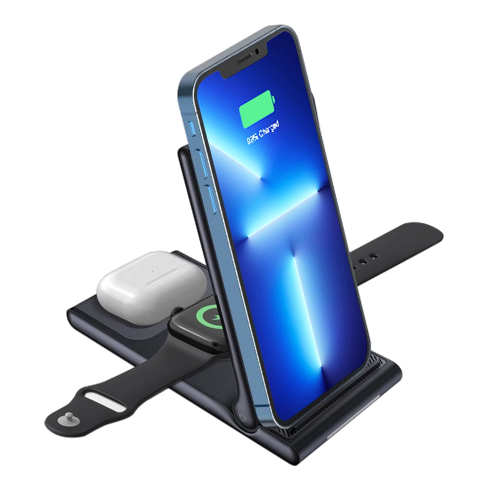 Capdase Q-Touch DF315 3in1 Fast Wireless Charging Stand #DS00-QT002