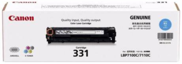 Canon 331c Cyan Toner Cartridge  #6271b003AA01