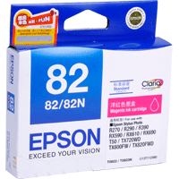 Epson 82 洋紅色原廠墨水盒 #T112380