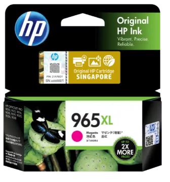HP 965XL High Yield Magenta Ink Cartridge #3JA82AA