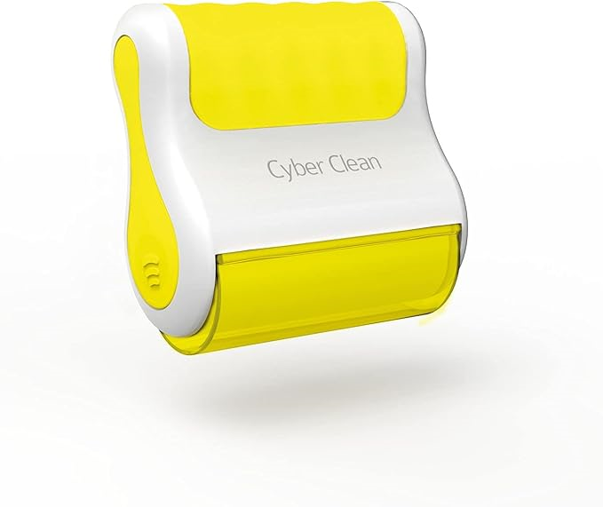 Cyber Clean Lint-Roller Cleaner Jumbo Size (Yellow) #46098
