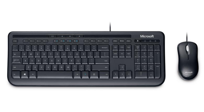 Microsoft Desktop 600 Chinese Corded Keyboard and Mouse Combo