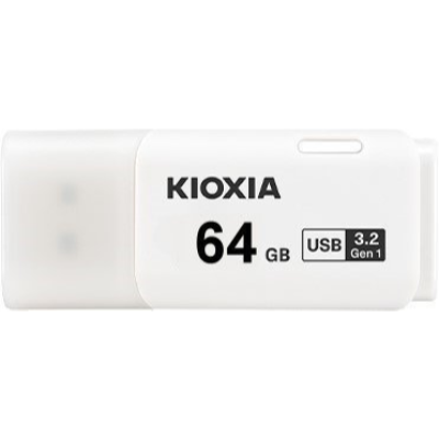 KIOXIA(Toshiba) U301 64Gb Usb3.2 Flash Drive (White)