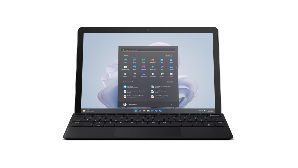 Microsoft Surface-Go 4 N200 8Gb 256Gb 10.5" Tablet w/Win11Pro Platinum #XIG-00009